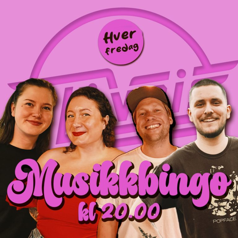 Musikkbingo hver fredag!